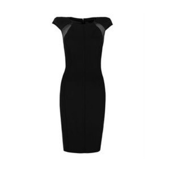 ted baker black cocktail dress